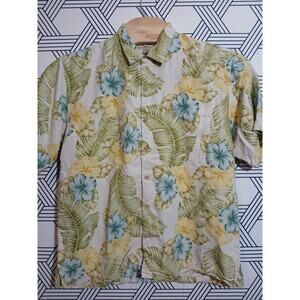 Mens Tommy Bahama Hawaiian Print Size Large